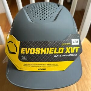 NWT Evoshield XVT S/M Batting Helmet- Matte Gray